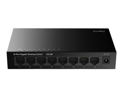 Switch CUDY GS108 8xGE metalowa obudowa